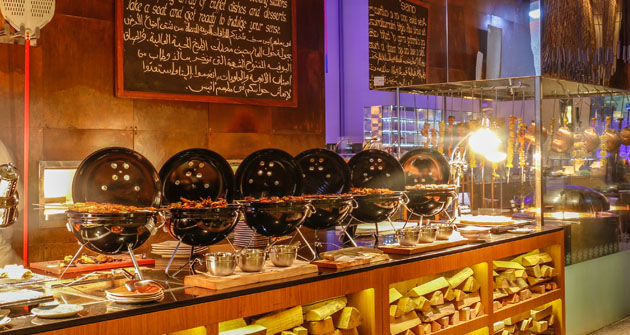 Enjoy the largest selection of meat and grills in Dubai.